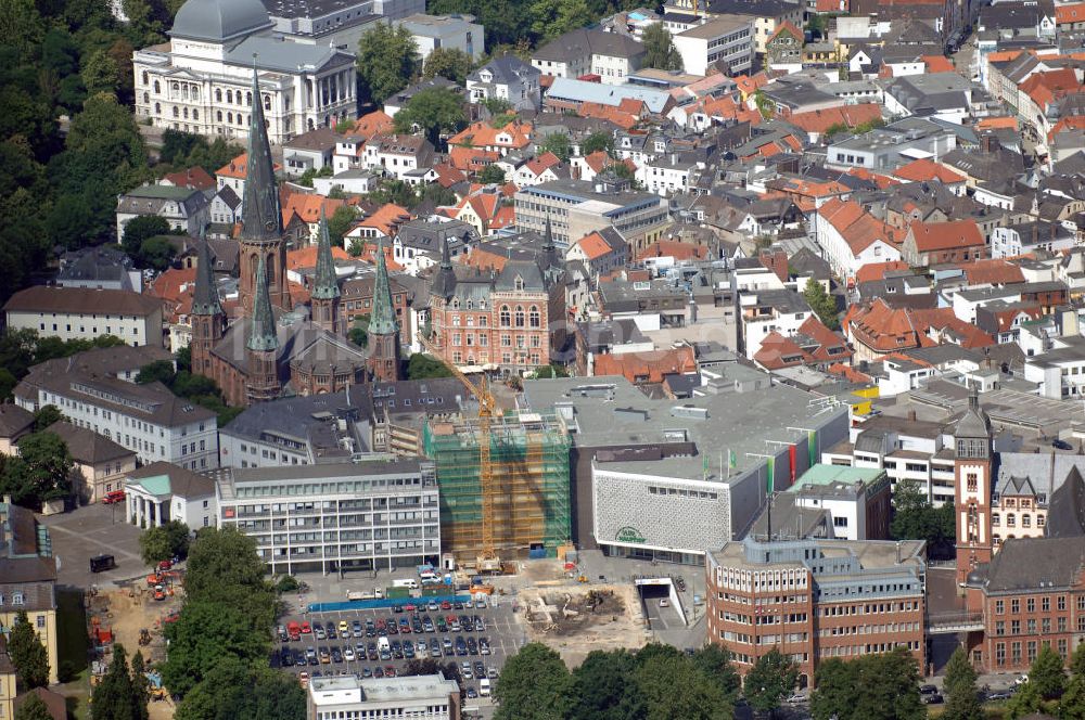 Luftaufnahme Oldenburg - Blick über die Oldenburger Innenstadt