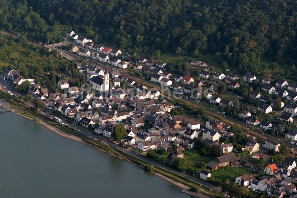 Luftbild Osterspai - Blick über Osterspai im Bundesland Rheinland-Pfalz