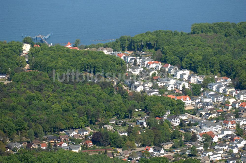 Sellin von oben - Blick über das Ostseebad Sellin