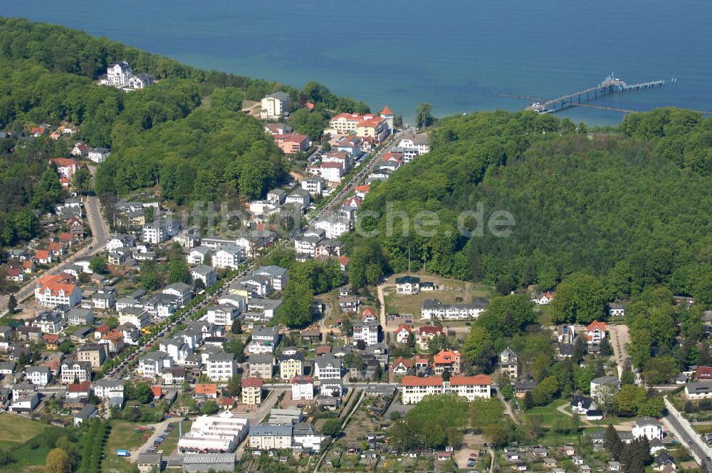 Luftbild Sellin - Blick über das Ostseebad Sellin