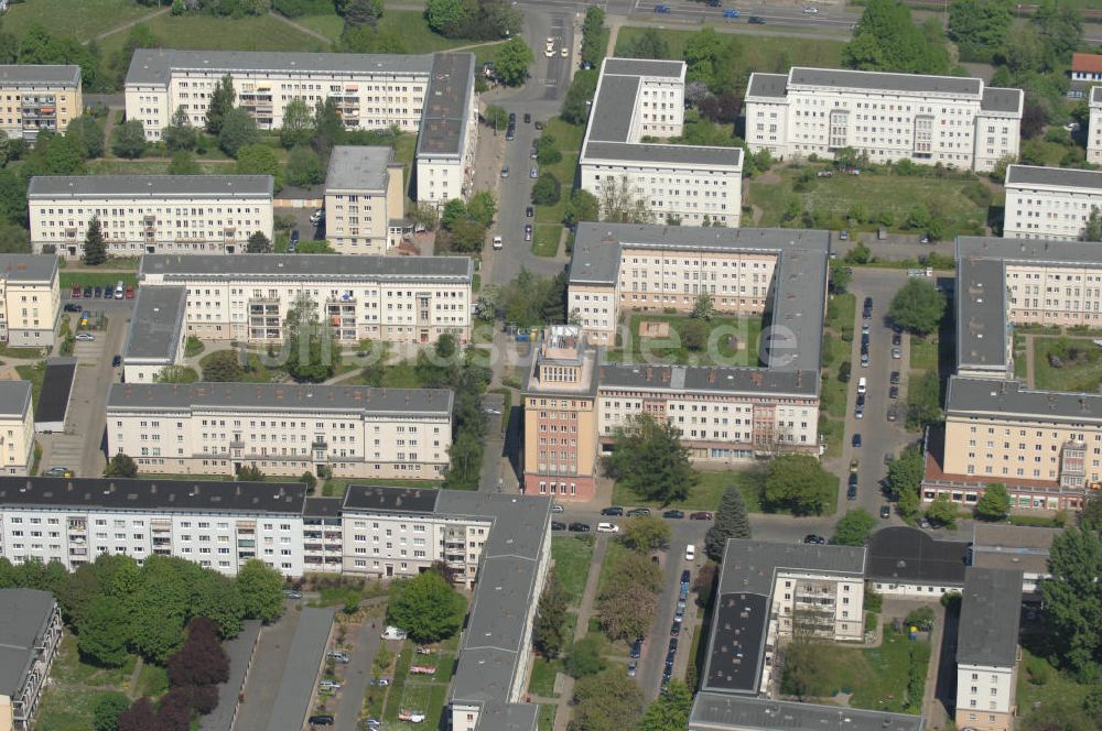 Rostock von oben - Blick über den Rostocker Stadtteil Reutershagen