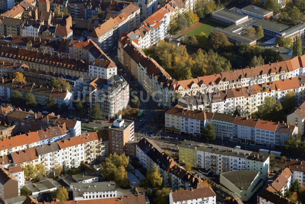 Hannover von oben - Blick über den Stadtteil Hannover Vahrenwald