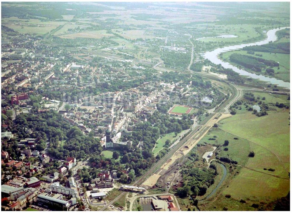 Luftaufnahme Wittenberg - Blick über Wittenberg