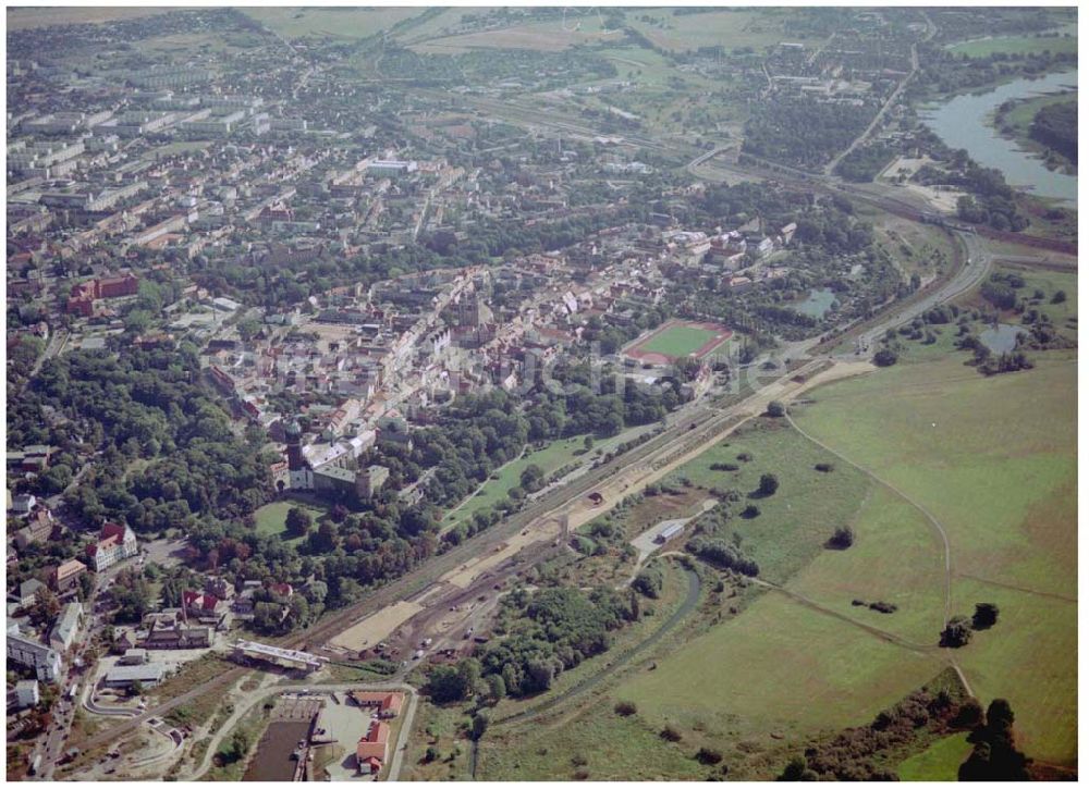 Luftbild Wittenberg - Blick über Wittenberg