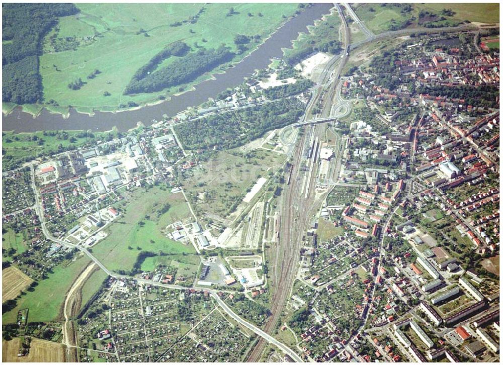 Luftaufnahme Wittenberg - Blick über Wittenberg