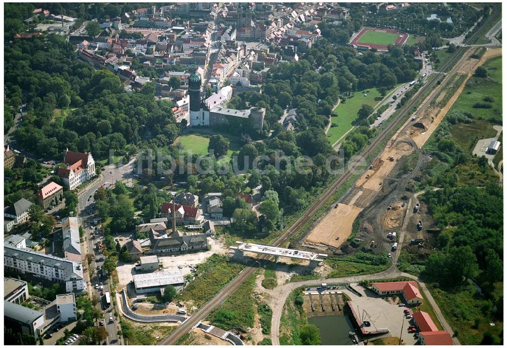 Wittenberg von oben - Blick über Wittenberg