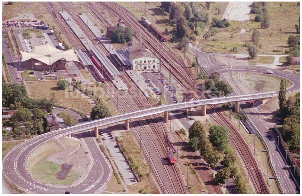 Wittenberg von oben - Blick über Wittenberg