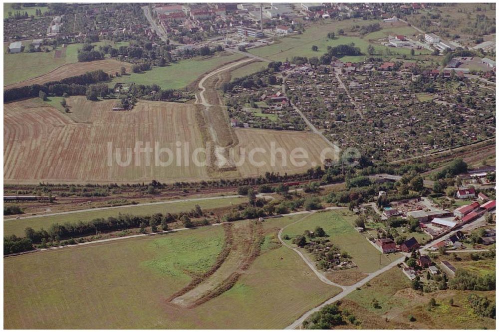 Luftaufnahme Wittenberg - Blick über Wittenberg