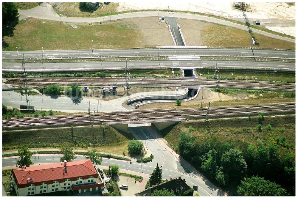 Wittenberg von oben - Blick über Wittenberg