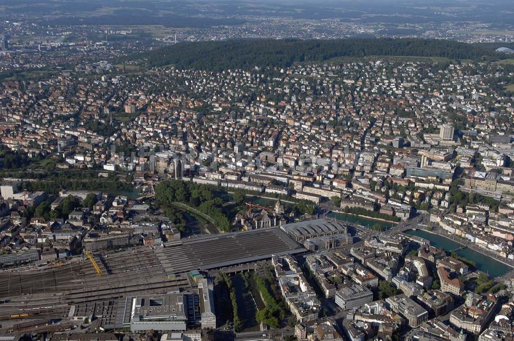 Zürich von oben - Blick über Zürich