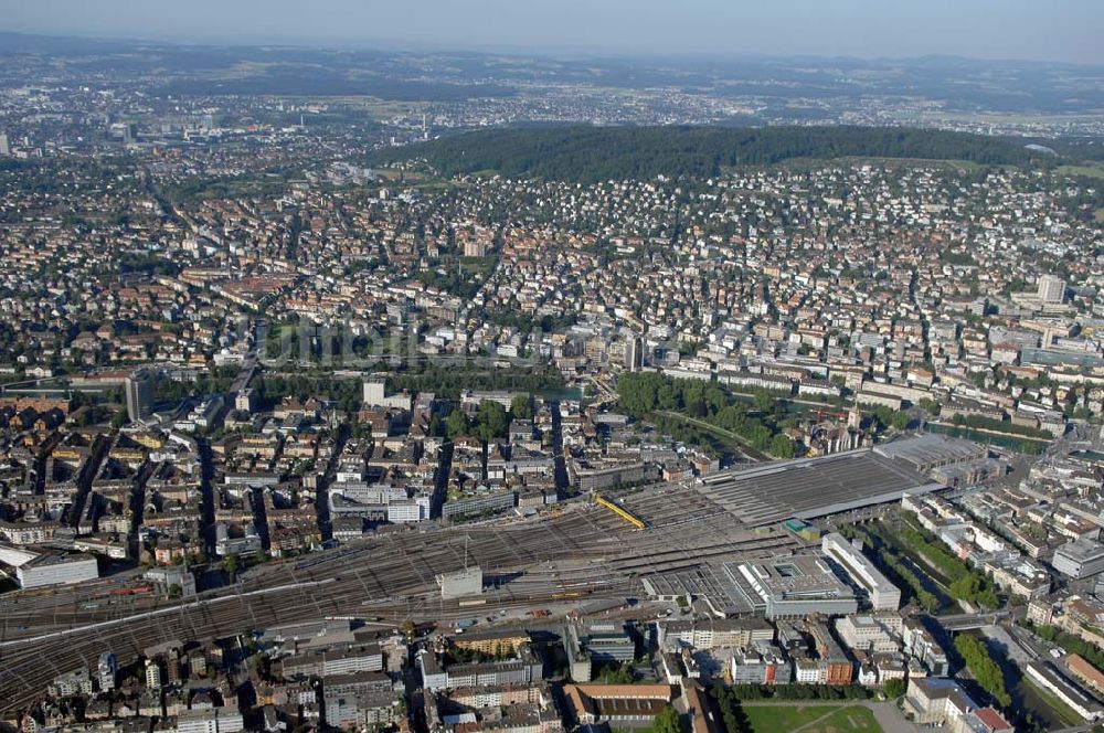 Luftbild Zürich - Blick über Zürich