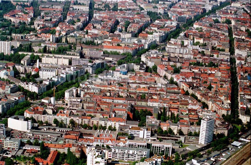 Berlin aus der Vogelperspektive: 23.07.1995 Blick auf Berlin