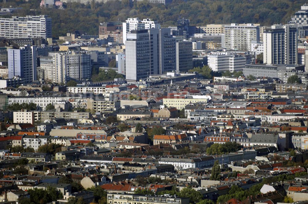 Luftbild Berlin - Blick auf Berlin-Charlottenburg