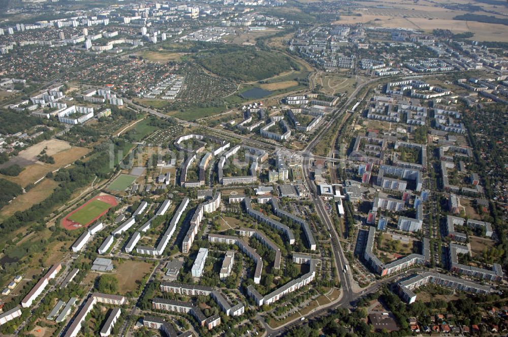 Berlin aus der Vogelperspektive: Blick auf Berlin-Lichtenberg