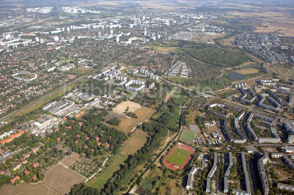 Luftbild Berlin - Blick auf Berlin-Lichtenberg