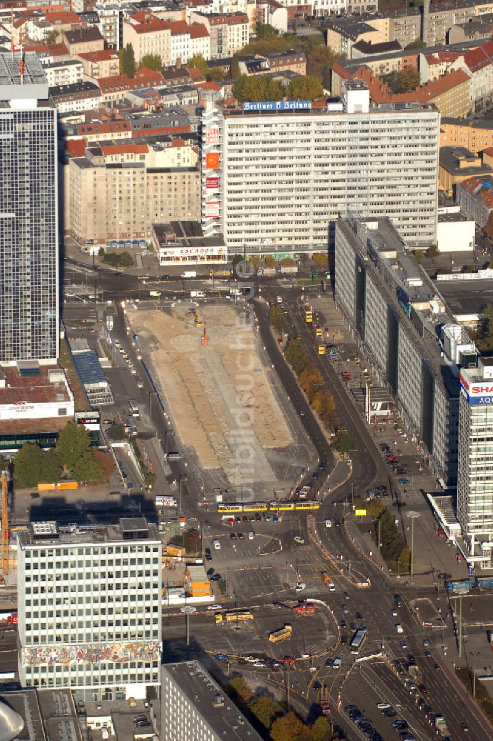 Berlin aus der Vogelperspektive: Blick auf Berlin/ Mitte