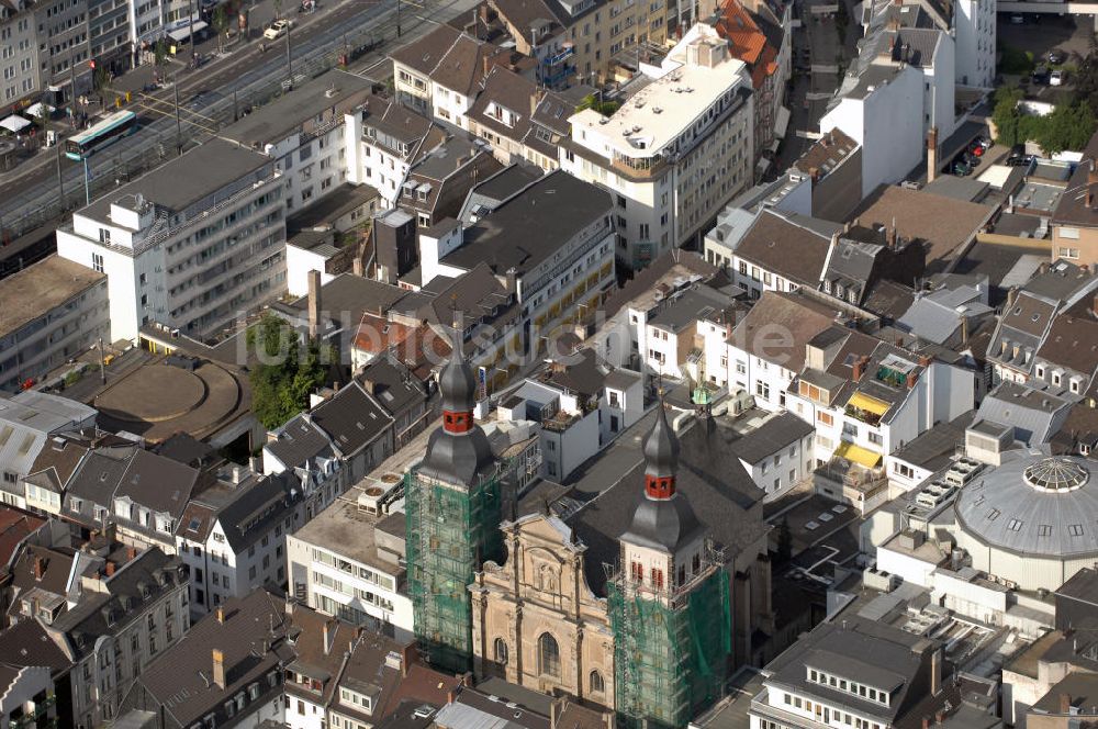 Bonn von oben - Blick auf das Bonner Zentrum am Markt