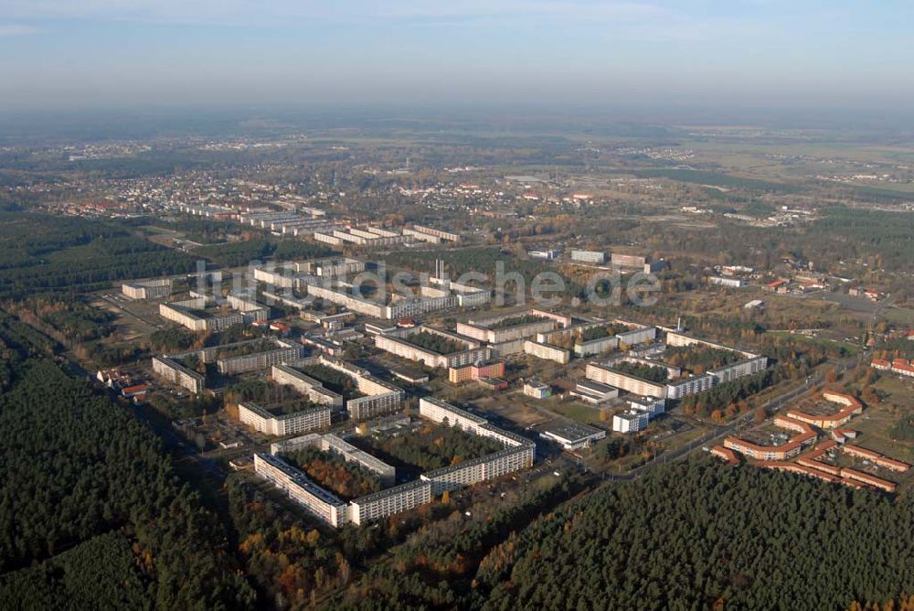 Luftbild Eberswalde - Blick auf das Brandenburgische Viertel in Eberswalde