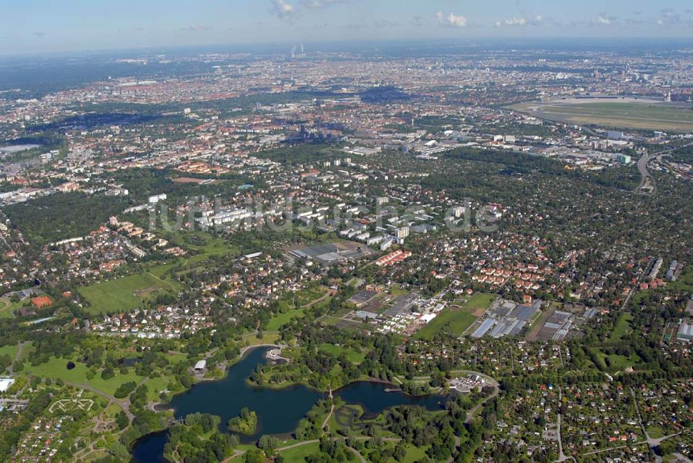 Berlin-Britz aus der Vogelperspektive: Blick auf die am Britzer Graten in Berlin-Britz