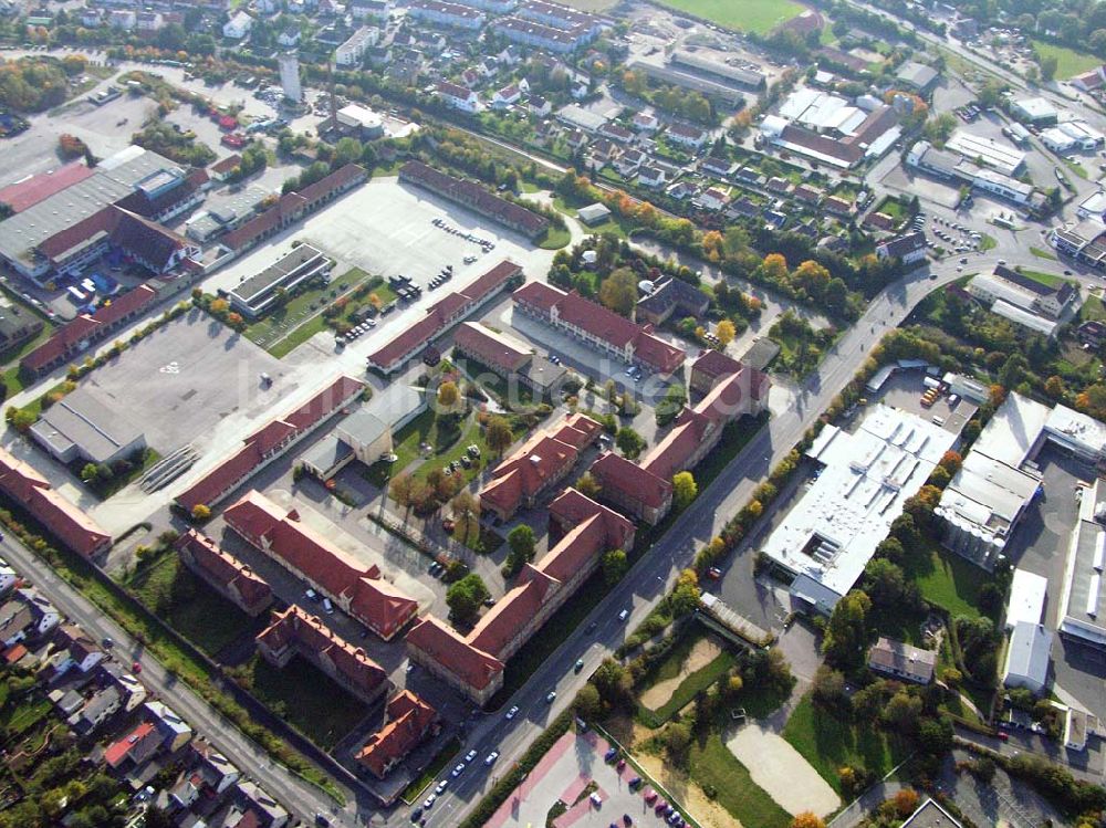 Luftaufnahme Amberg / Bayern - Blick auf das Bundeswehrkrankenhaus und Sanitätskommando IV in Amberg