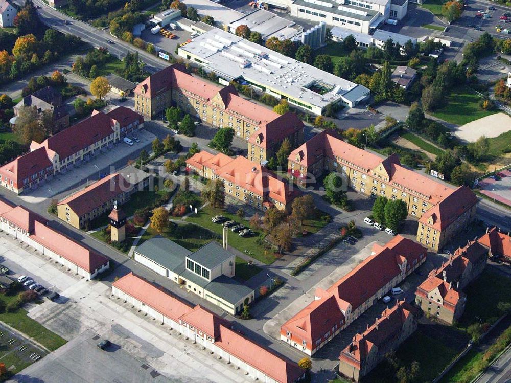 Luftbild Amberg / Bayern - Blick auf das Bundeswehrkrankenhaus und Sanitätskommando IV in Amberg