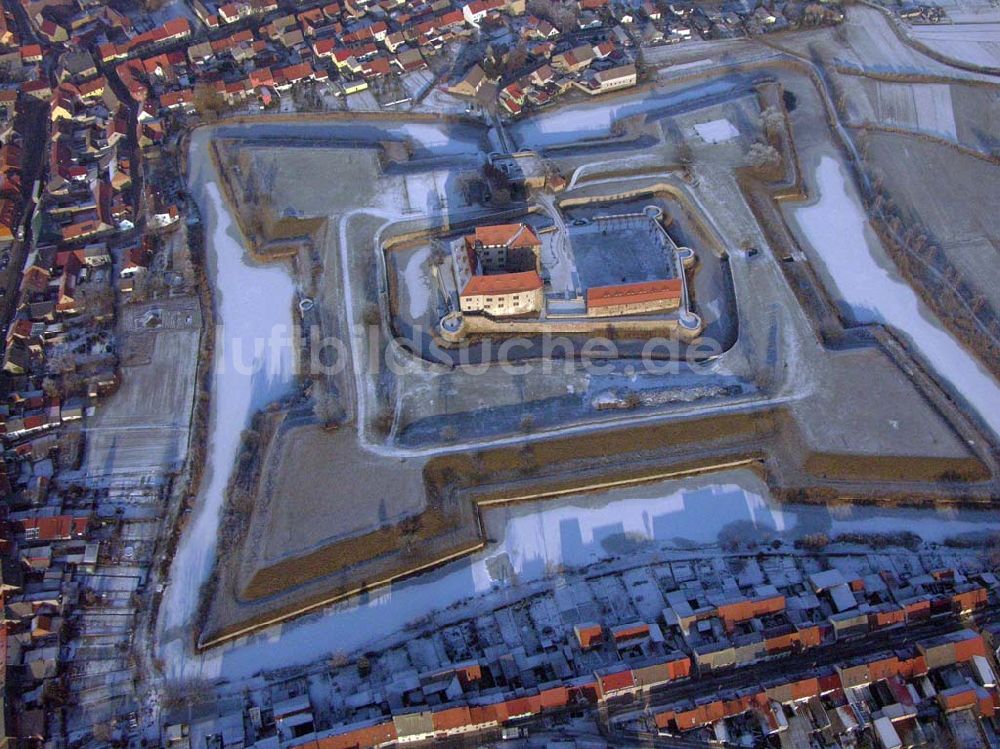 Luftbild Heldrungen / Thüringen - Blick auf die Burg Heldrungen in Thüringen