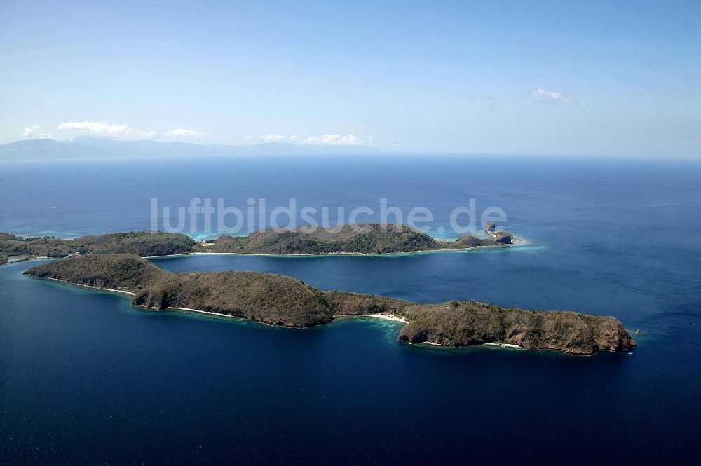 Caban Island von oben - Blick auf die Caban Insel