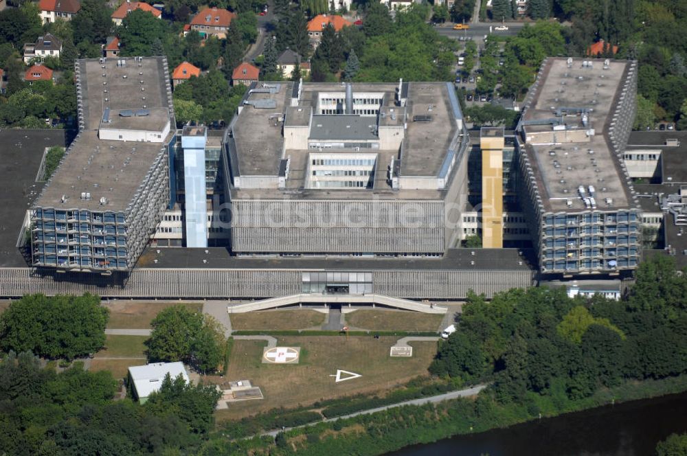 Berlin von oben - Blick auf den Campus Benjamin Franklin (CBF) der Charité und der Freien Universität Berlin