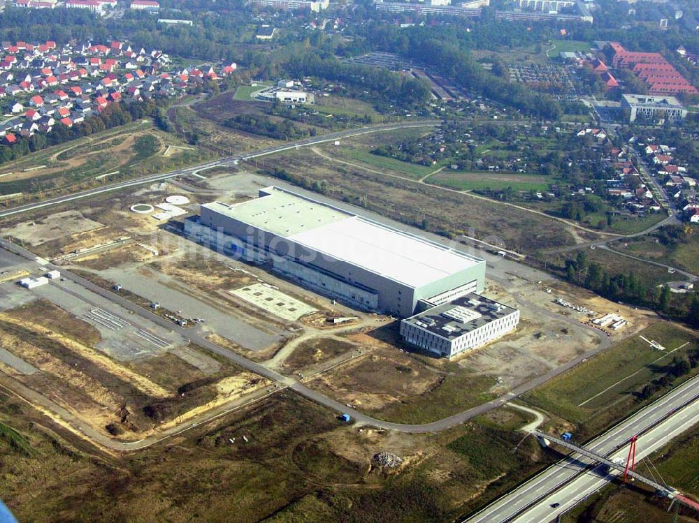 Luftaufnahme Frankfurt / Oder - Blick auf die Chip-Fabrik in Frankfurt/Oder