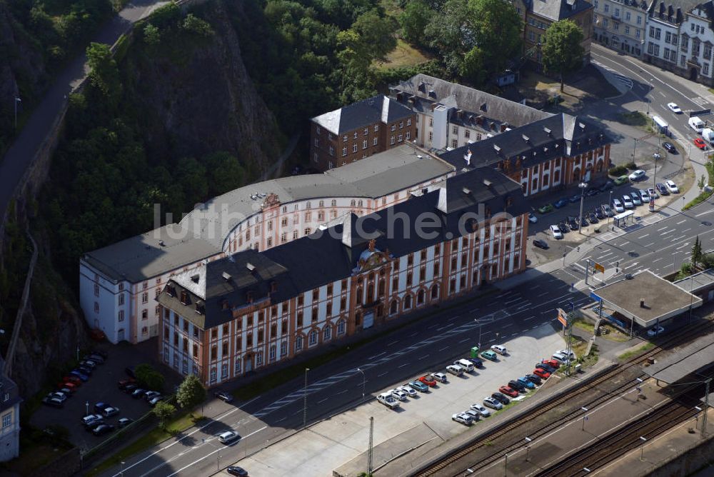 Luftbild KOBLENZ - Blick auf das Dikasterialgebäude, den Krummstall und den Marstall in Koblenz-Ehrenbreitstein