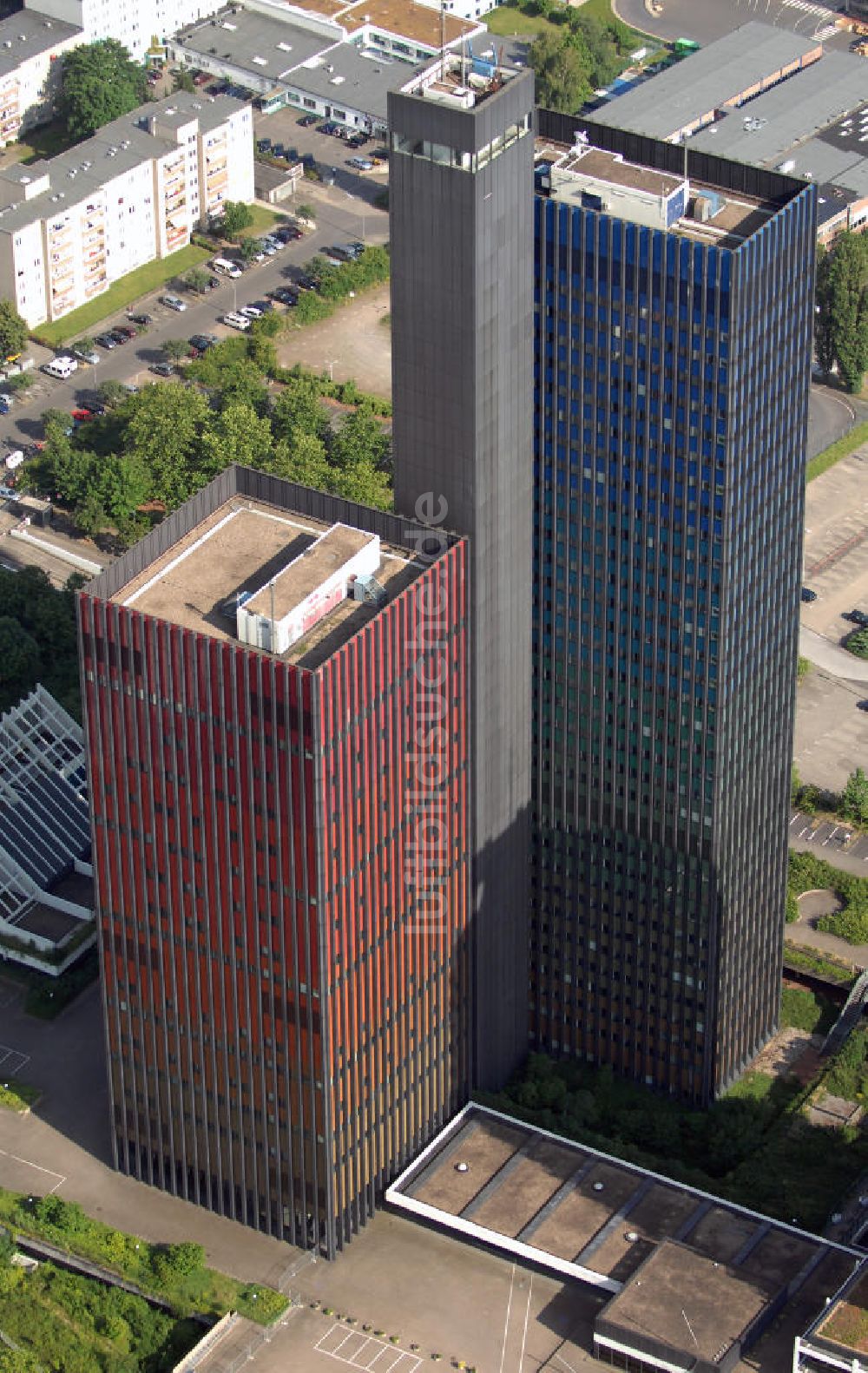 Luftbild Köln - Blick auf den ehemaligen Sitz der Deutschen Welle in Köln