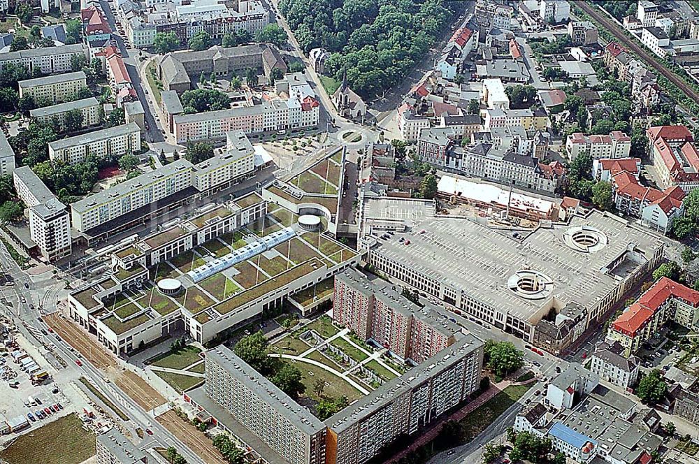 Luftaufnahme Gera / Thüringen - Blick auf das Einkaufszentrum Gera Arcaden der mfi management für immobilien AG