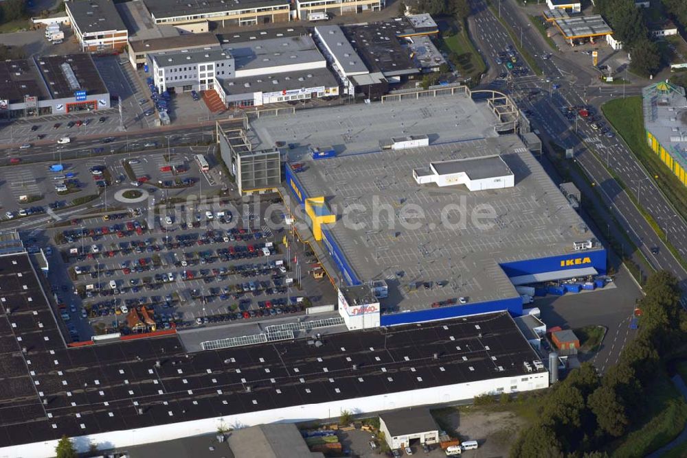 Luftaufnahme Bremen Brinkum - Blick auf das Einrichtungshaus IKEA Deutschland GmbH & Co. KG
Niederlassung Brinkum