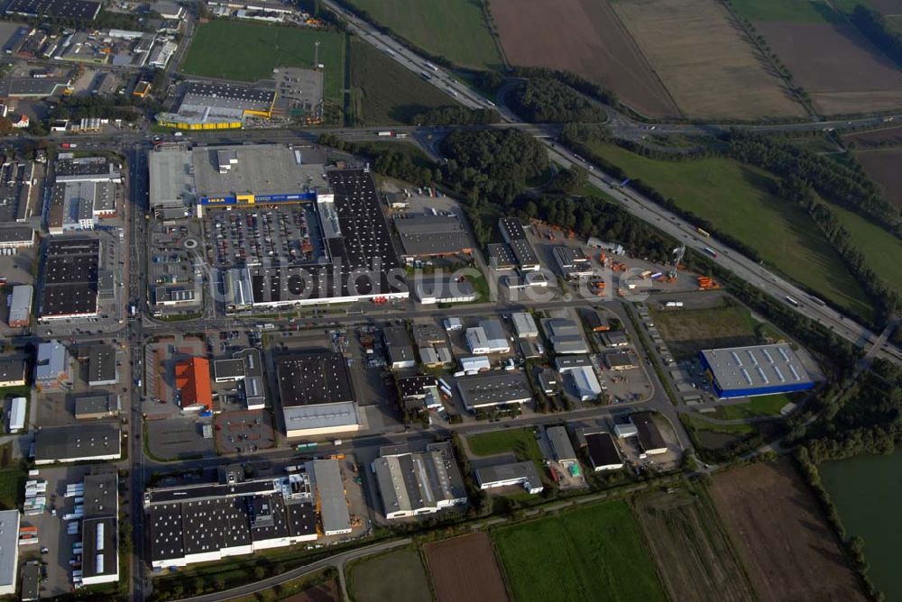 Luftaufnahme Bremen Brinkum - Blick auf das Einrichtungshaus IKEA Deutschland GmbH & Co. KG
Niederlassung Brinkum