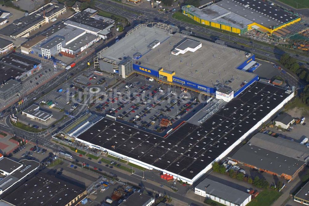 Luftbild Bremen Brinkum - Blick auf das Einrichtungshaus IKEA Deutschland GmbH & Co. KG
Niederlassung Brinkum