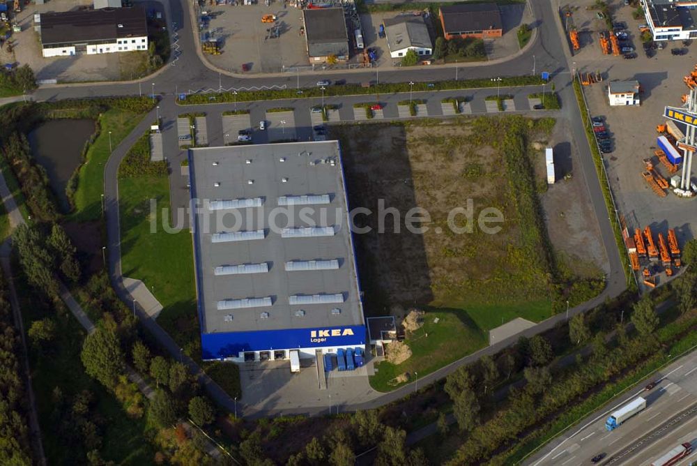 Luftaufnahme Bremen Brinkum - Blick auf das Einrichtungshaus IKEA Deutschland GmbH & Co. KG
Niederlassung Brinkum