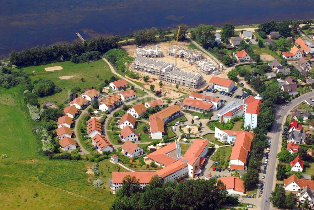 Luftaufnahme Rerik - Blick auf die Erweiterungsbaustelle am Feriendorf der AWO-SANO GmbH