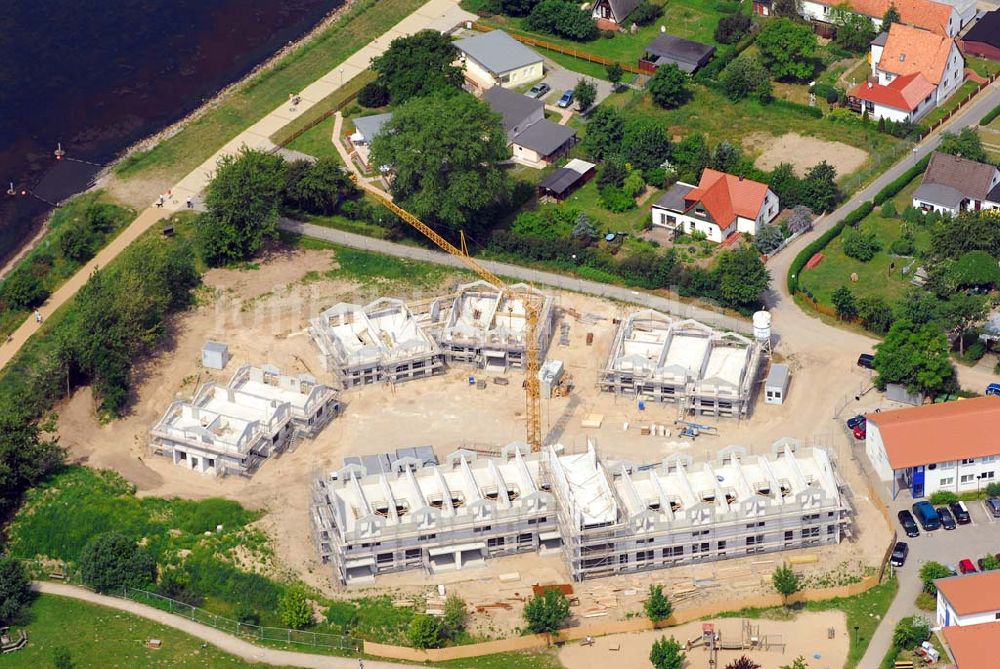 Rerik von oben - Blick auf die Erweiterungsbaustelle am Feriendorf der AWO-SANO GmbH