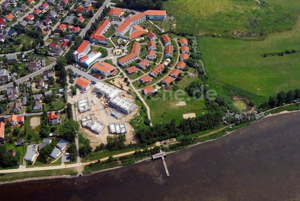 Luftaufnahme Rerik - Blick auf die Erweiterungsbaustelle am Feriendorf der AWO-SANO GmbH