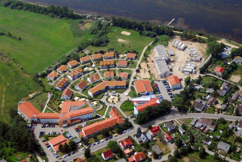 Luftaufnahme Rerik - Blick auf die Erweiterungsbaustelle am Feriendorf der AWO-SANO GmbH