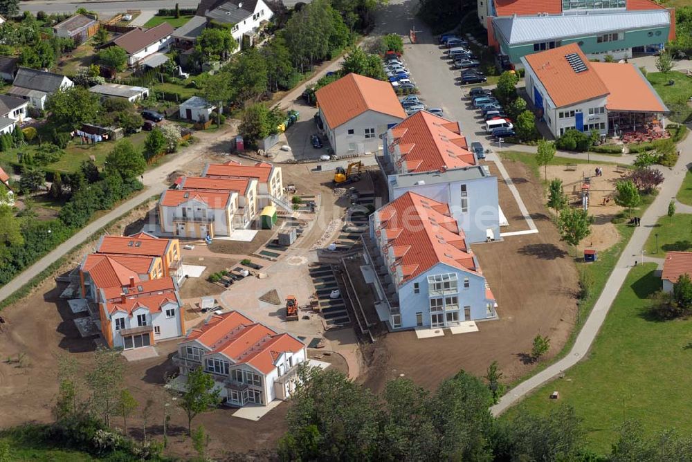 Rerik aus der Vogelperspektive: Blick auf die Erweiterungsbaustelle am Feriendorf der AWO-SANO GmbH