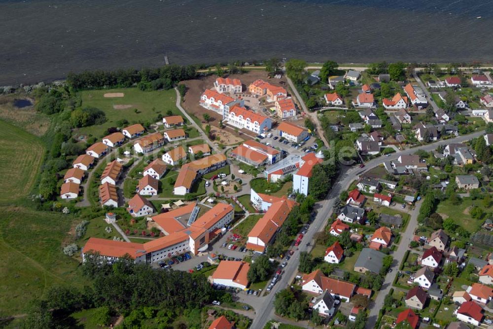 Rerik aus der Vogelperspektive: Blick auf die Erweiterungsbaustelle am Feriendorf der AWO-SANO GmbH