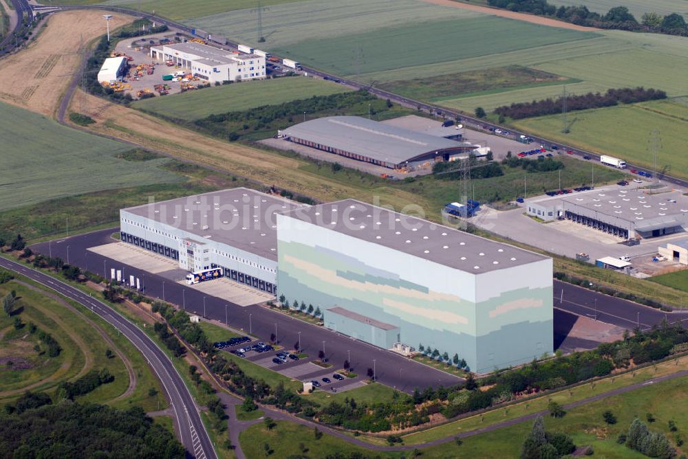 Luftaufnahme KOBLENZ - Blick auf das European Distribution Centre in Koblenz