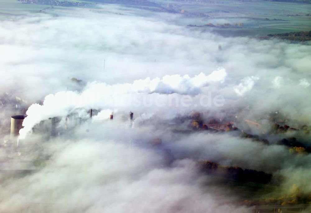 Schladen aus der Vogelperspektive: Blick auf die Fabrik von Nordzucker in Schladen bei Nebel