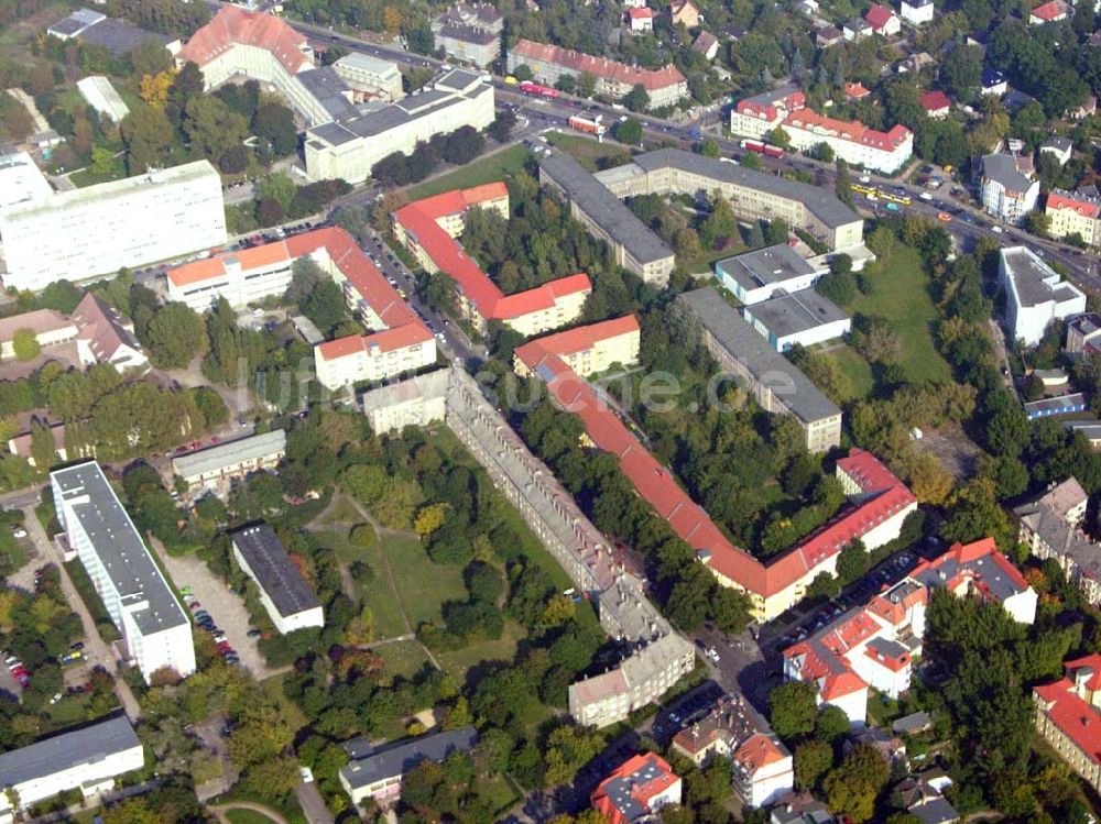 Berlin-Lichtenberg von oben - Blick auf die Fachhochschule für Technik und Wirtschaft Berlin Karlshorst