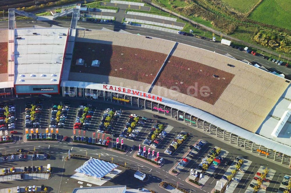 Luftbild Fulda - Blick auf das Fachmarktzentrum Kaiserwiesen in Fulda