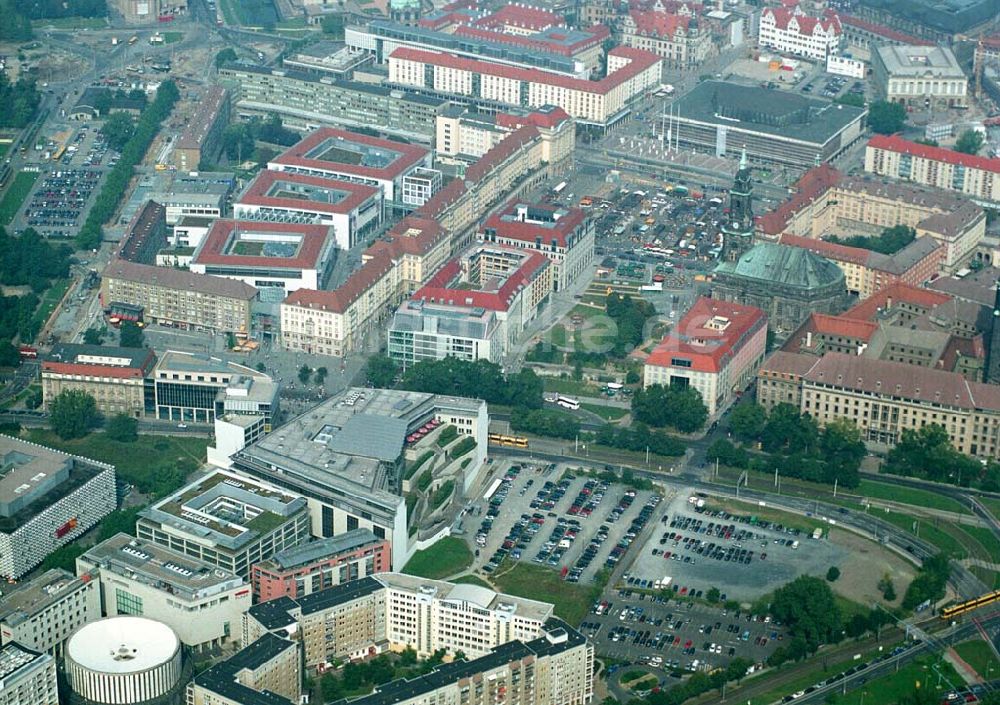 Dresden ( Sachsen ) aus der Vogelperspektive: Blick auf den Ferdinandhof in Dresden