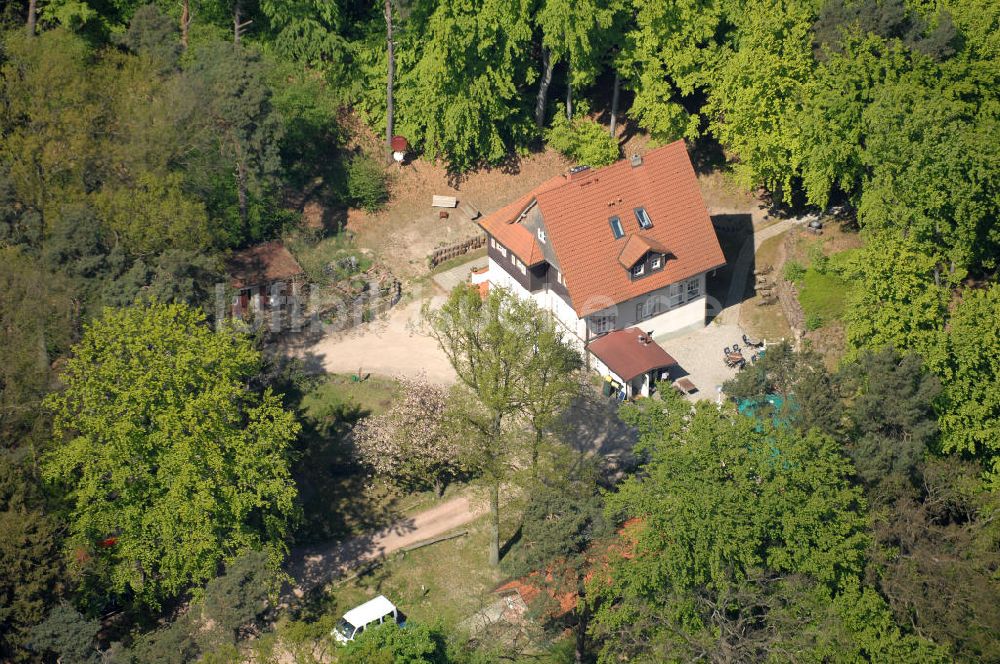 Luftbild Ostseebad Sellin - Blick auf das Flair Hotel Haus Lindequist in Sellin auf Rügen