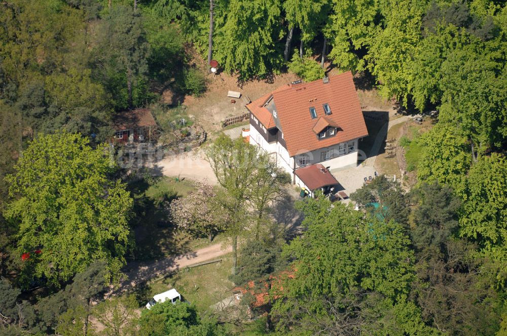 Luftaufnahme Ostseebad Sellin - Blick auf das Flair Hotel Haus Lindequist in Sellin auf Rügen