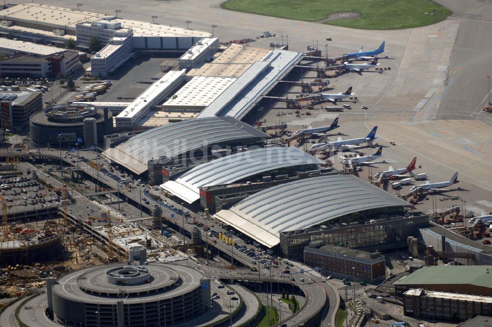 Luftbild Hamburg - Blick auf den Flughafen Hamburg